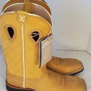 Womens Twisted X Ruff Stock Western  Boots NWT 9B